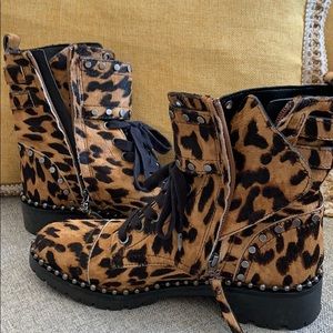 Sam Edelman Leopard Boots